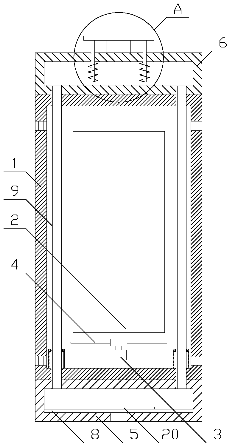 Data processing system with dehumidification function and good heat dissipation effect