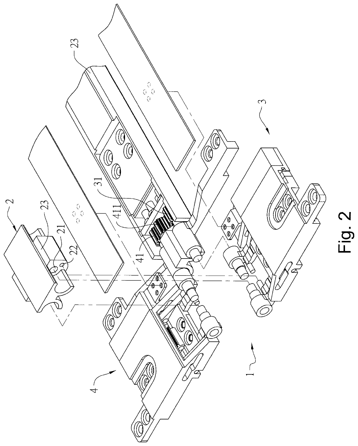 Hinge module for a foldable type device