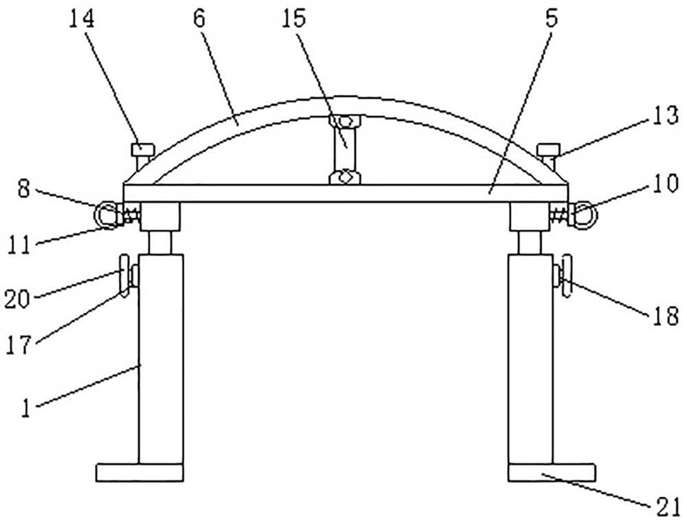 Spliced steel structure vestibule