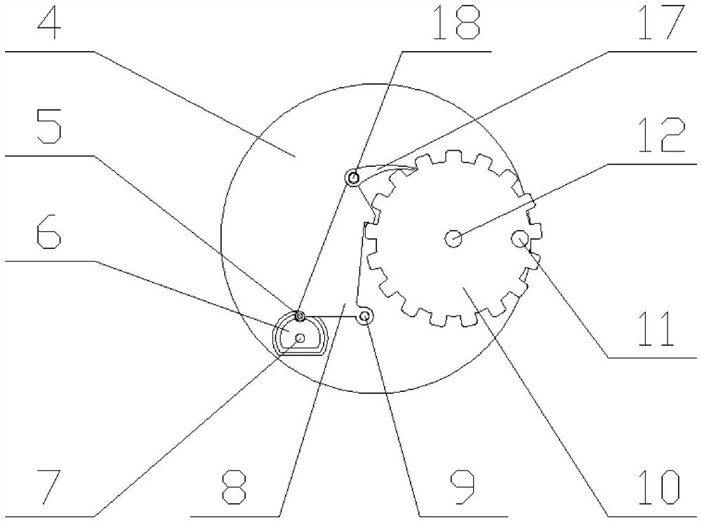 Vibration type camellia oleifera fruit picking device with adjustable amplitude