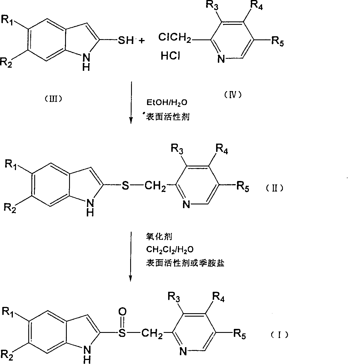 Improved preparation and separated purification method of benzimidazole type proton pump inhibitors and precursor thereof