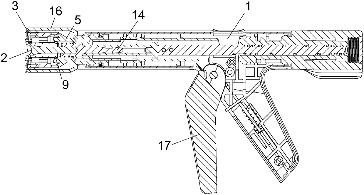 Radial-matched prepuce gun