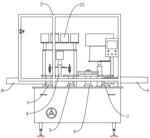 A rotary pharmaceutical packaging machine