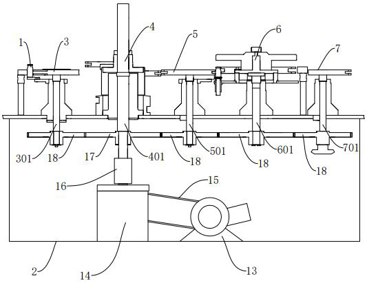 A rotary pharmaceutical packaging machine