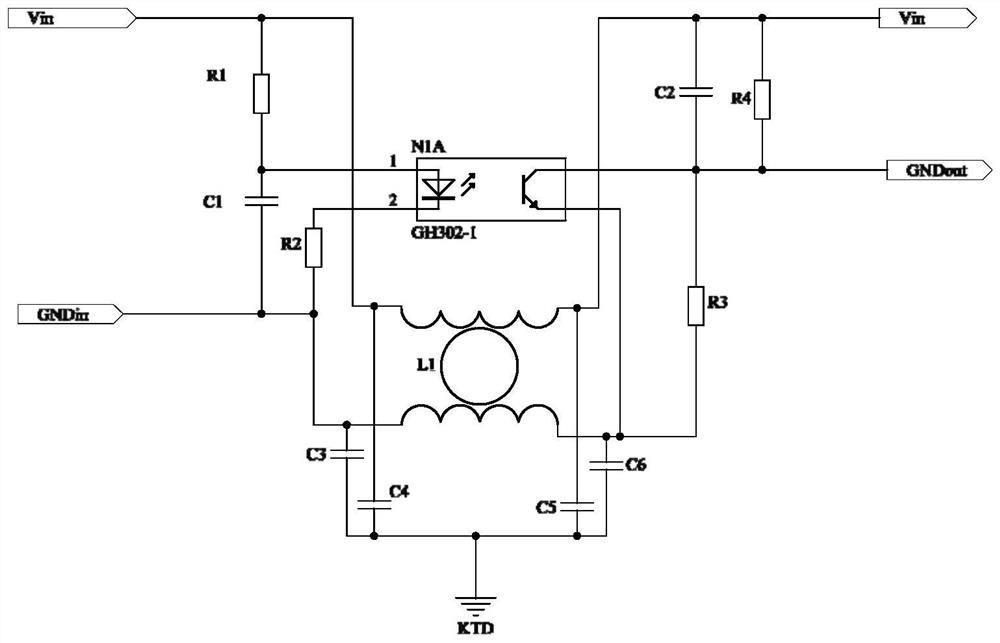 Suppression and filter circuit
