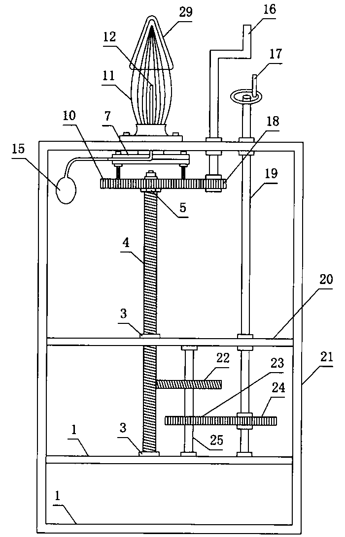 Rotary type self-control therapeutic apparatus for constipation