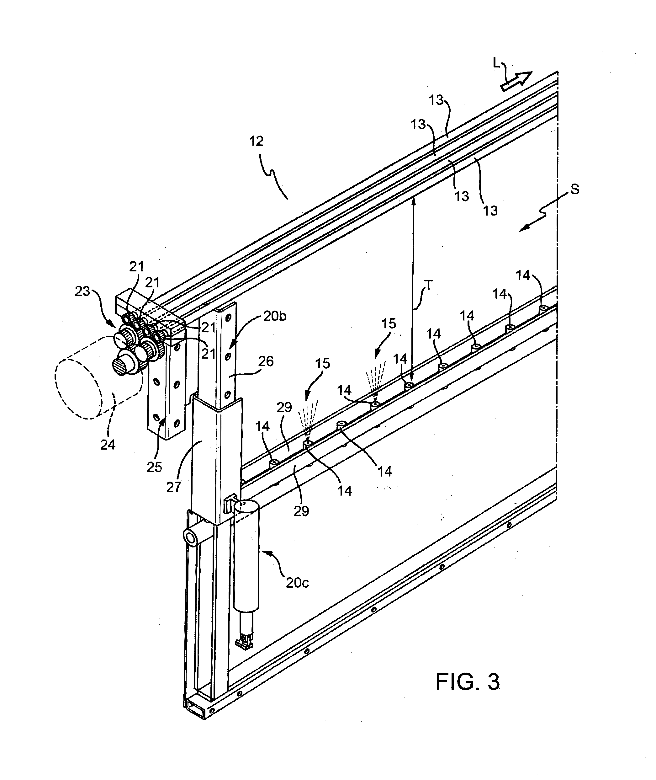 Powder coating (electrostatic painting) method and plant for non electrically conductive elements, and in particular brake pads