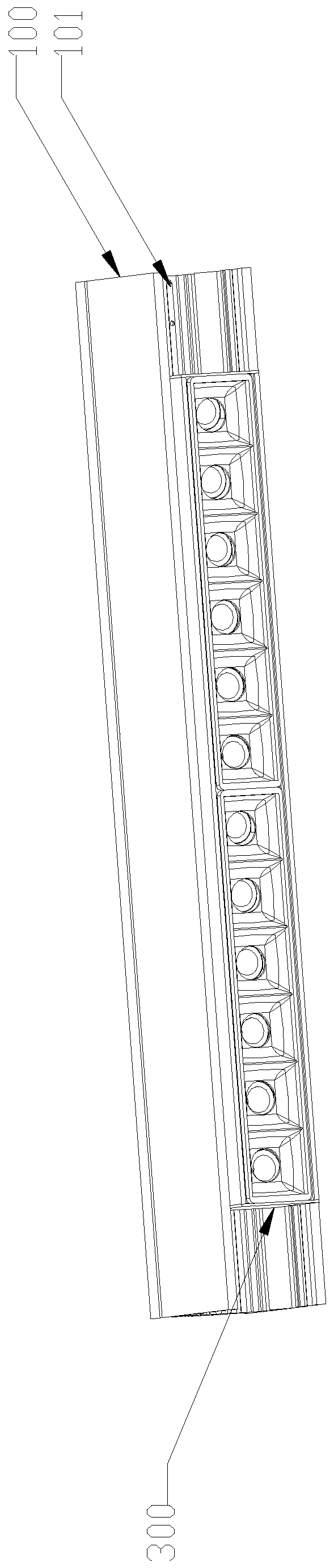 Multi-loop low-voltage track lamp connection mechanism