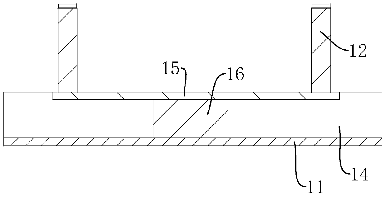 A device for detecting the bearing capacity of scaffolding