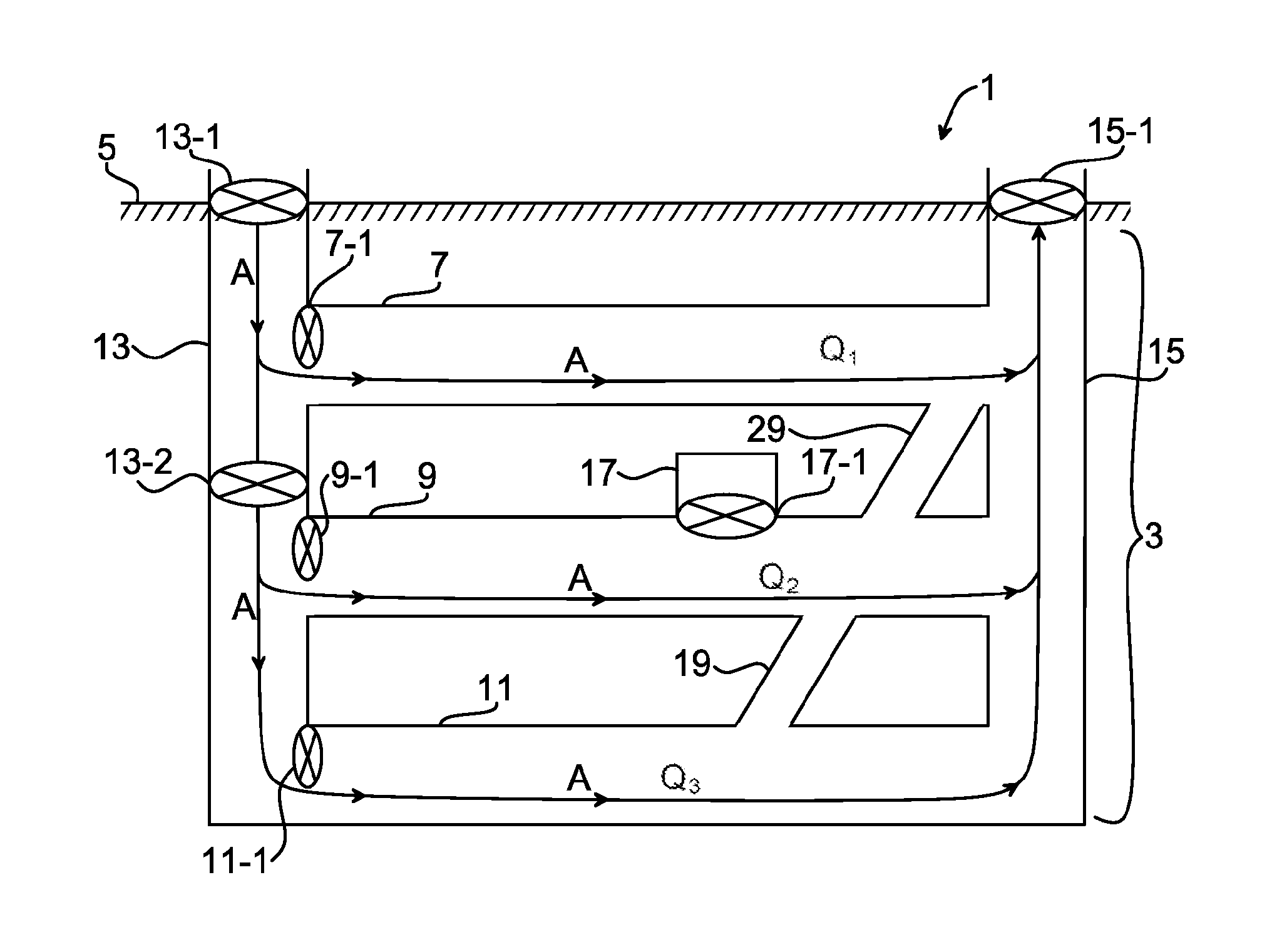 Method And System For Fluid Flow Control In A Fluid Network System