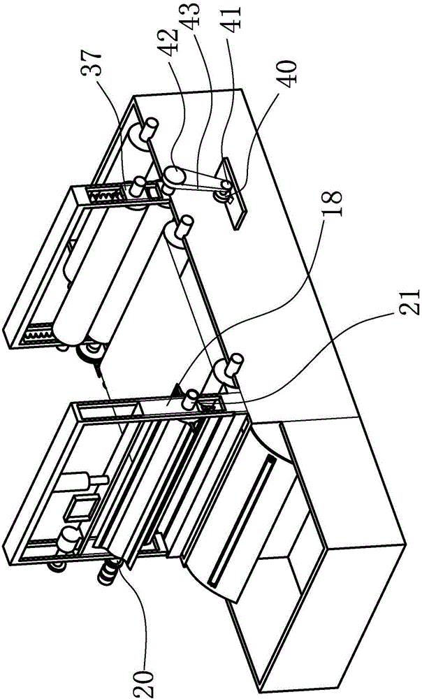 Decorative film cutting machine