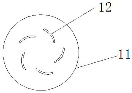 A centrifugal device for sorting round balls