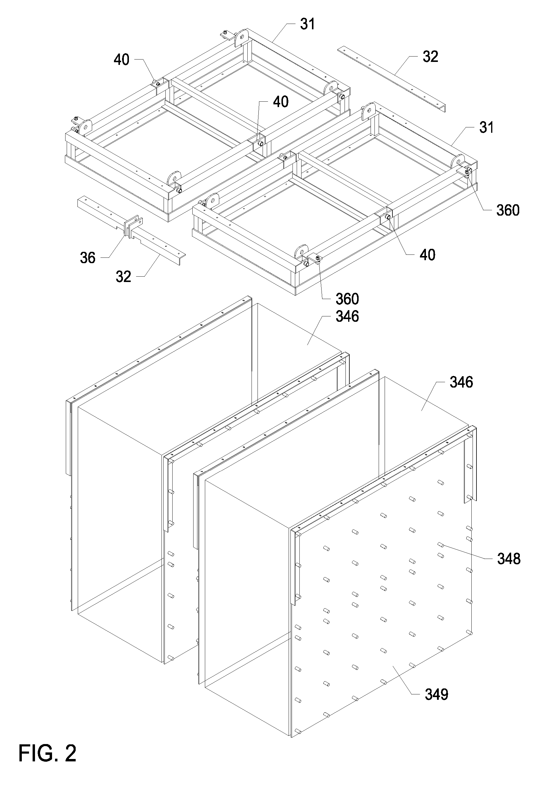 Reciprocating biological contactor and method of use