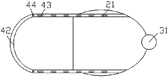 Two-piece cap structure