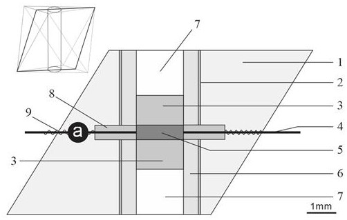 Method for measuring resistivity of metallic iron under ultrahigh pressure