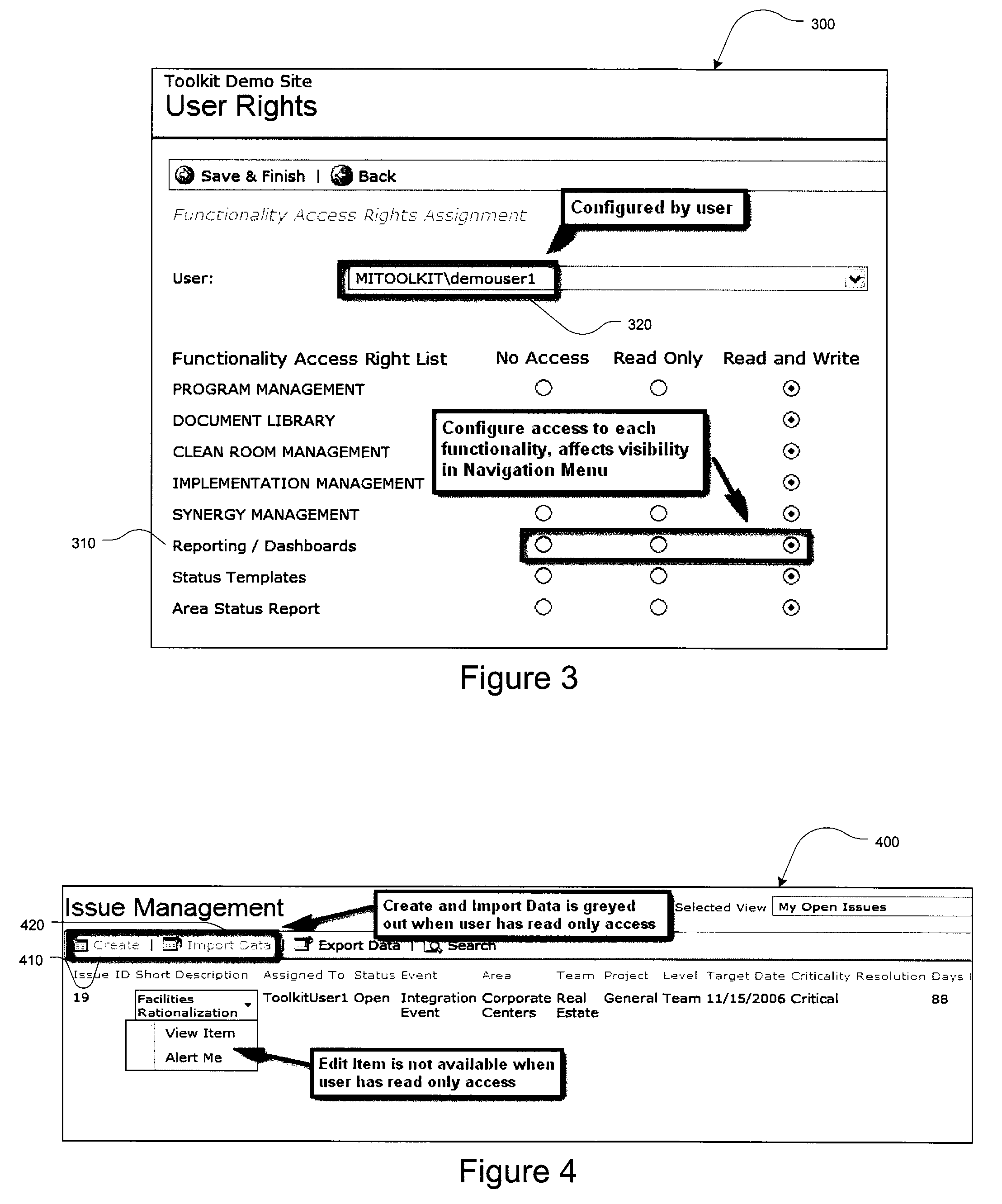 Merger integration toolkit system and method for merger-specific functionality