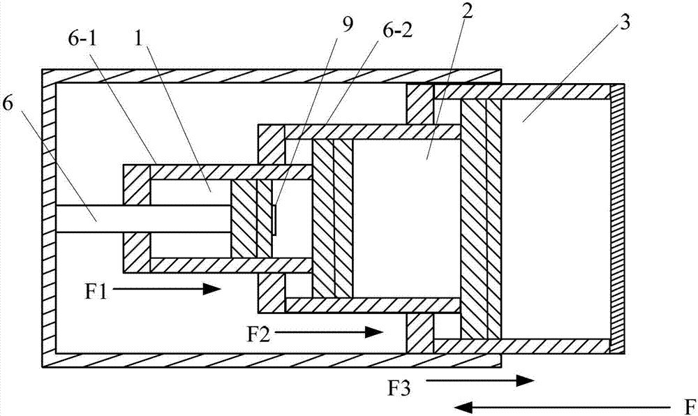 Three-level buffer suitable for achieving even buffering of each level