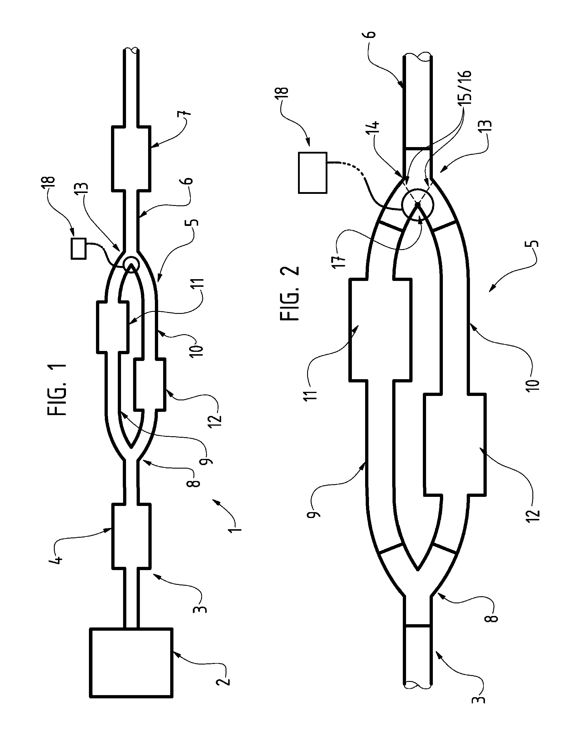 Exhaust component of gas exhaust line