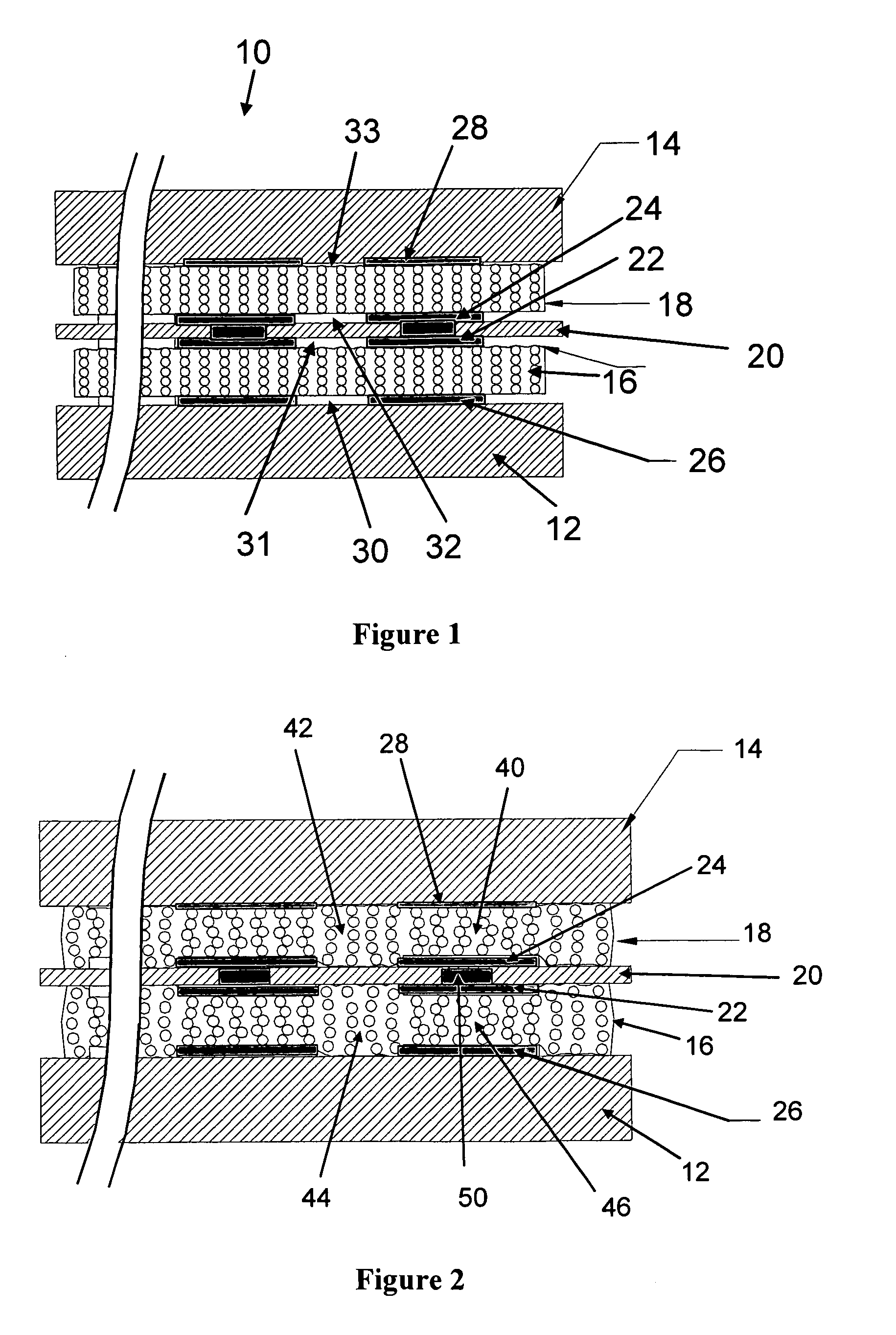 Anisotropic conductive elastomer based electrical interconnect with enhanced dynamic range