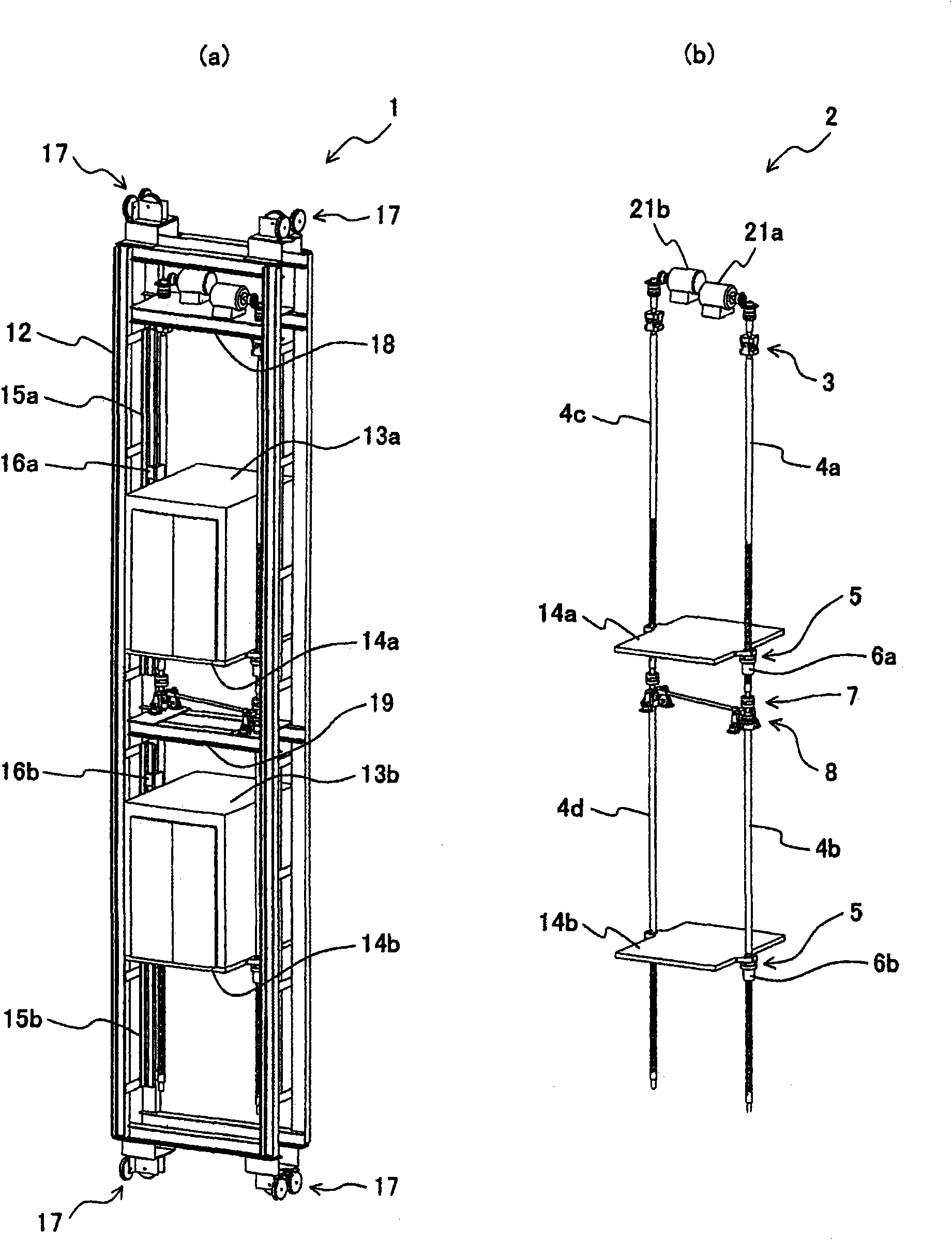 Double-deck elevator