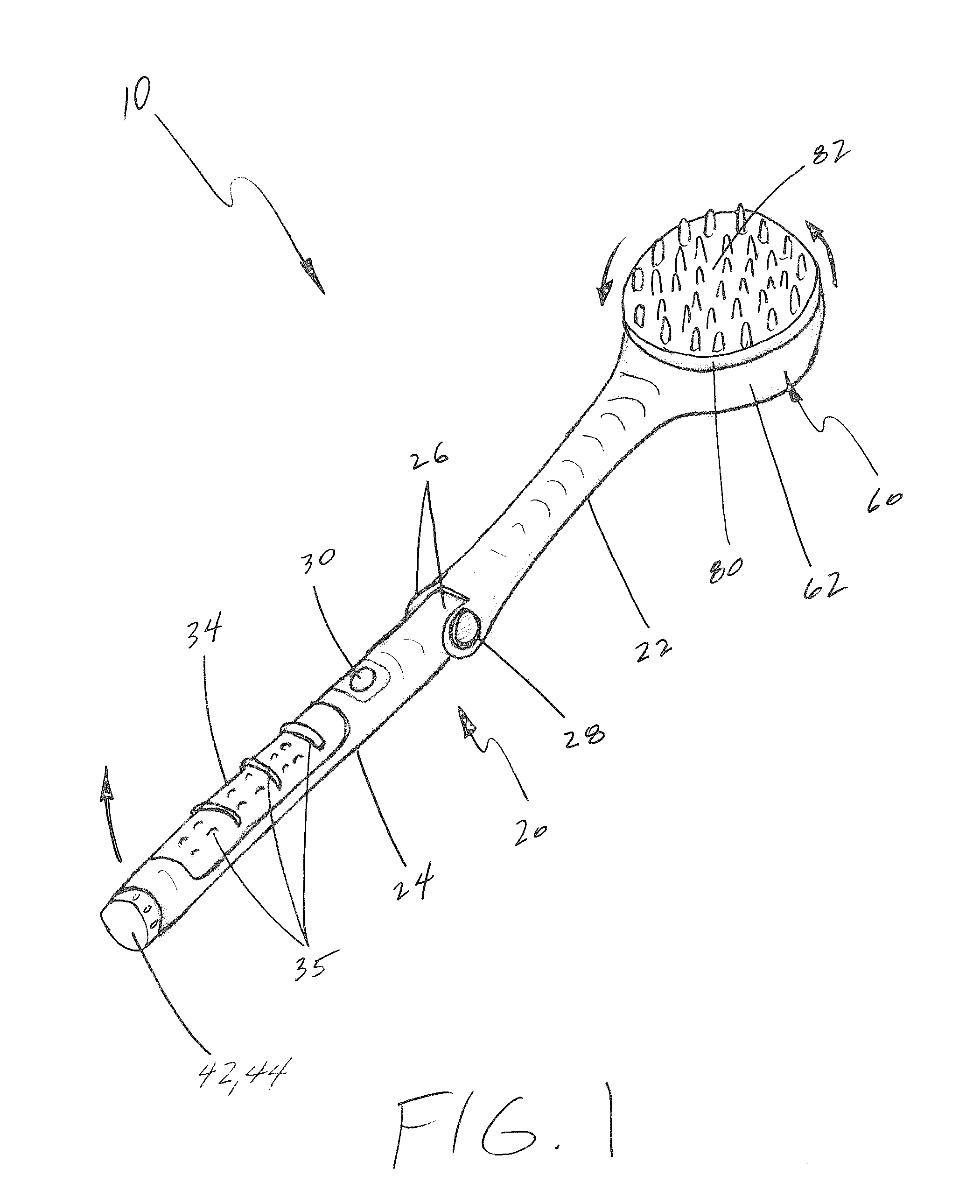 Personal cleansing and fluid application apparatus