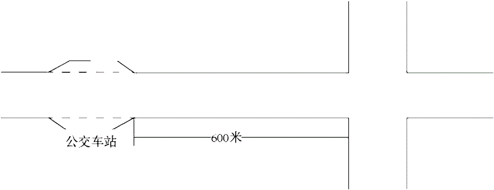 A public transportation guidance method for public transportation vehicles to pass without stopping at an intersection