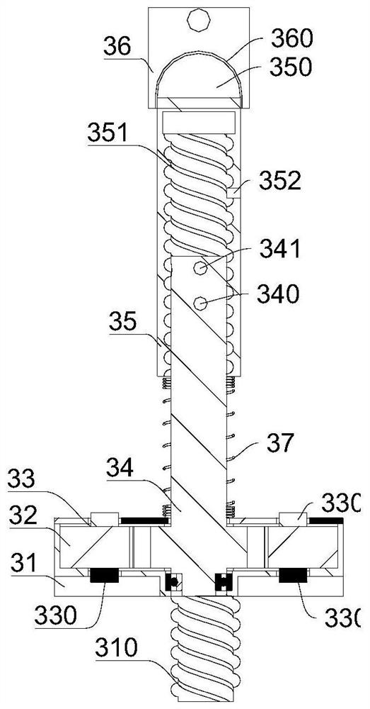 Installation method of steel structure house top beam column universal joint structure