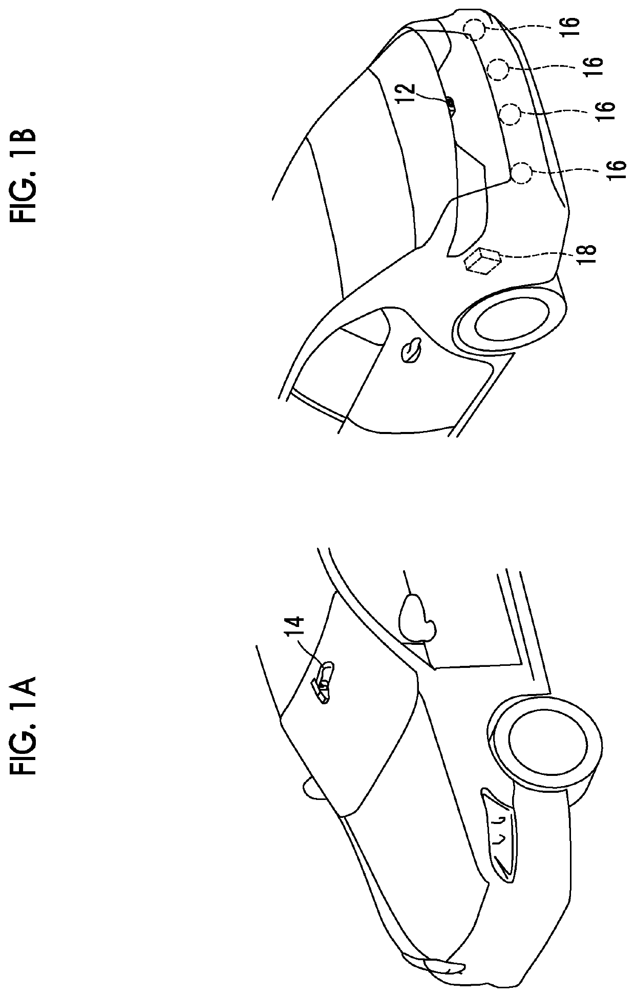 Imaging and display device for vehicle and recording medium thereof for switching an angle of view of a captured image