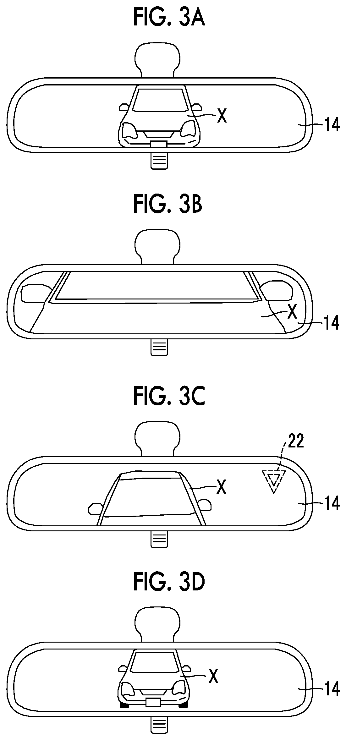 Imaging and display device for vehicle and recording medium thereof for switching an angle of view of a captured image