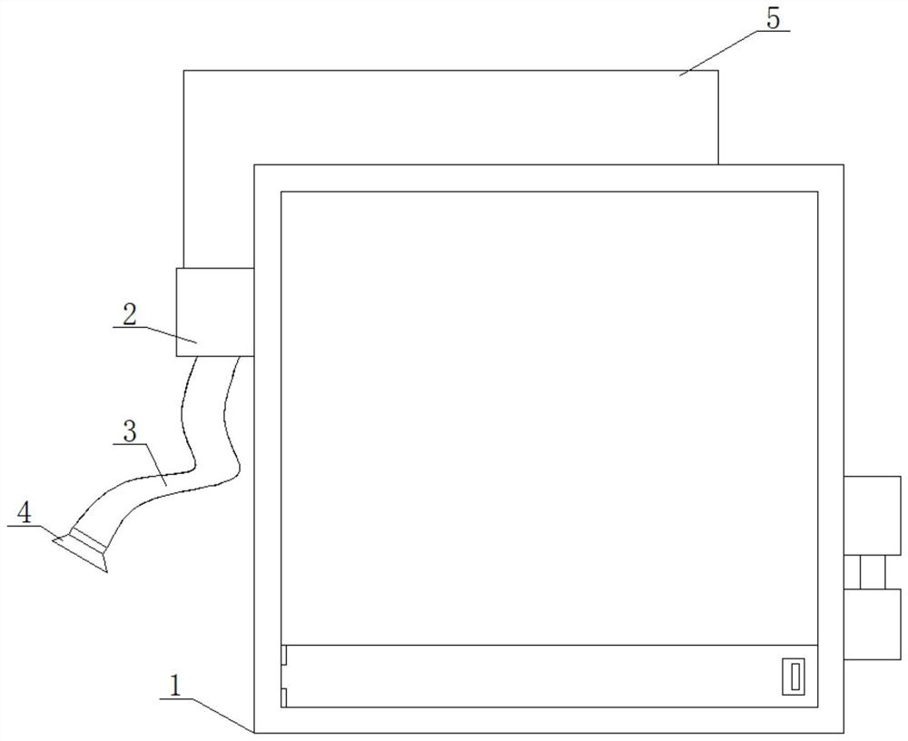 Metal dust treatment device with good purification effect and use method