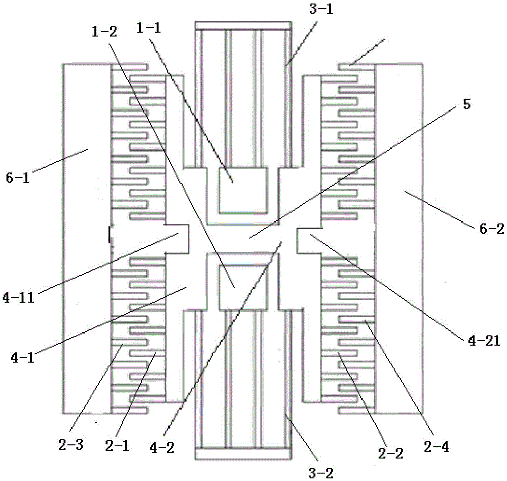 electrostatic comb resonator