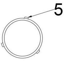 An experimental device and method for vibration and deformation of a production string in a shallow sea drilling high-yield gas well