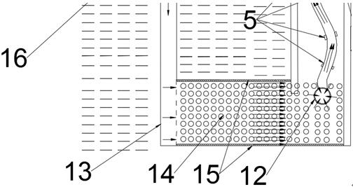 An experimental device and method for vibration and deformation of a production string in a shallow sea drilling high-yield gas well