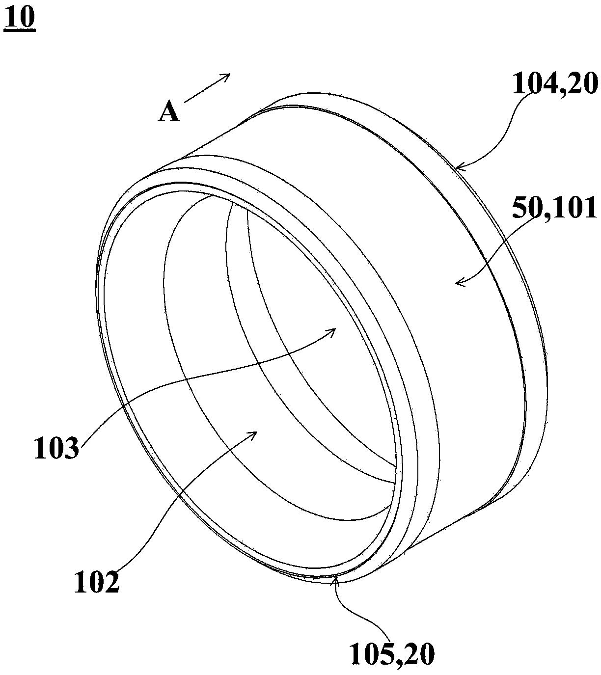 Rubber cartridges, packers and bridge plugs with annular packings in the inner core