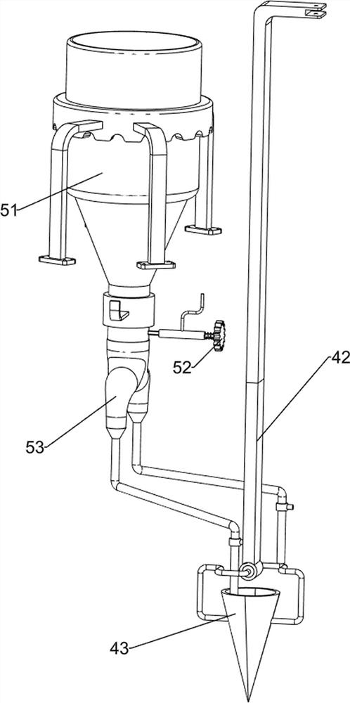 Dibbling equipment for garden planting