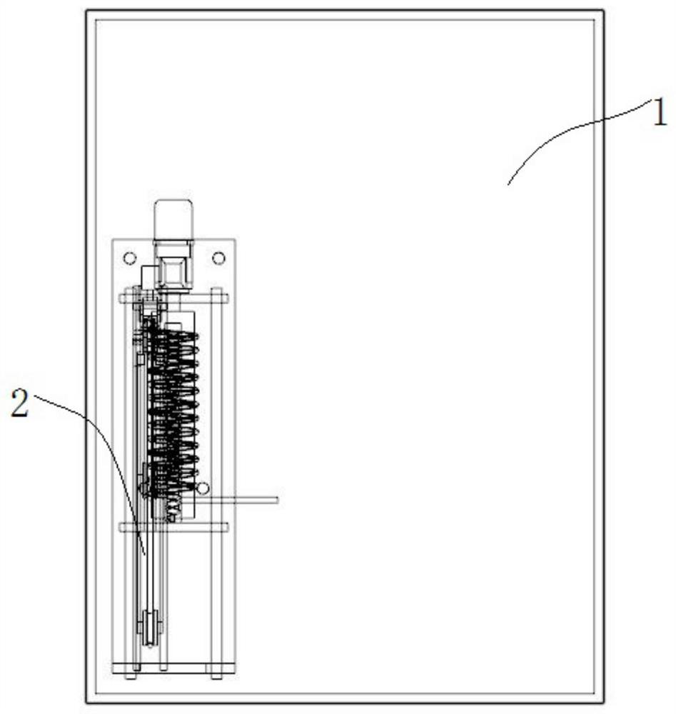 A new energy vehicle charging pile for quickly retracting cables and a cable retracting method thereof