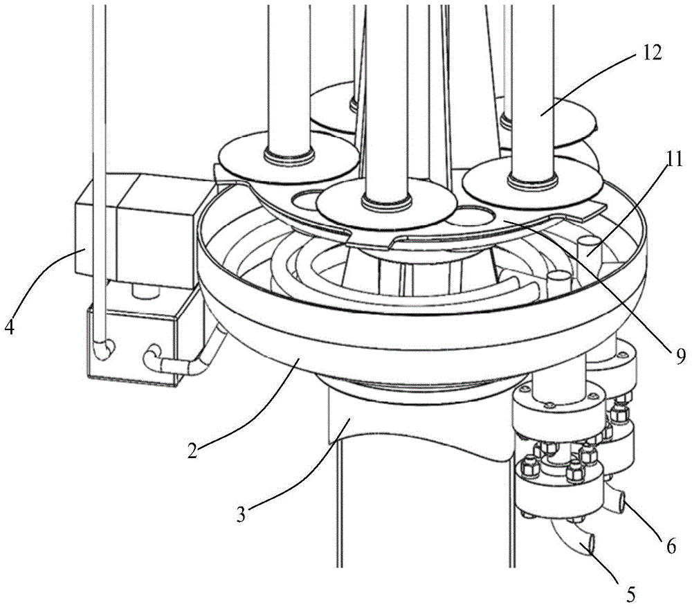 Dye liquor exchange and distribution system and control method of extremely low liquor ratio yarn dyeing machine