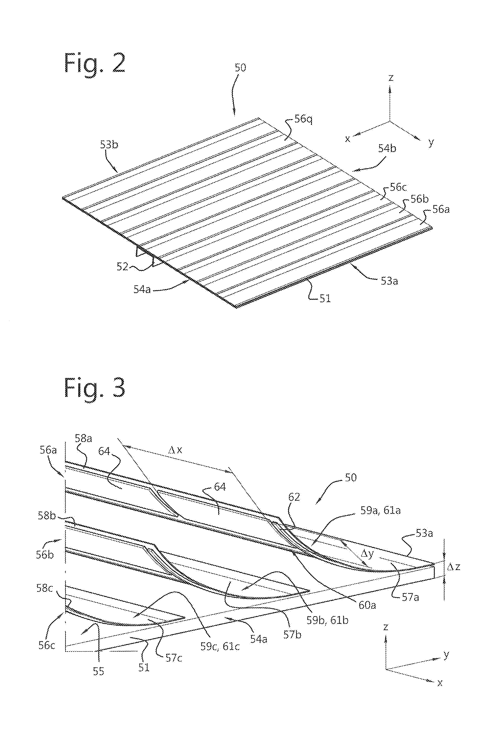 Solar Panel with Flexible Optical Elements