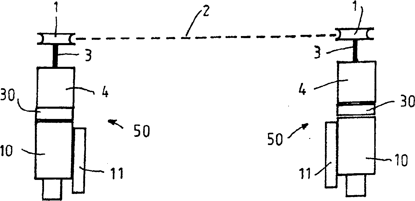 Drive system for chain sprockets of chain drives