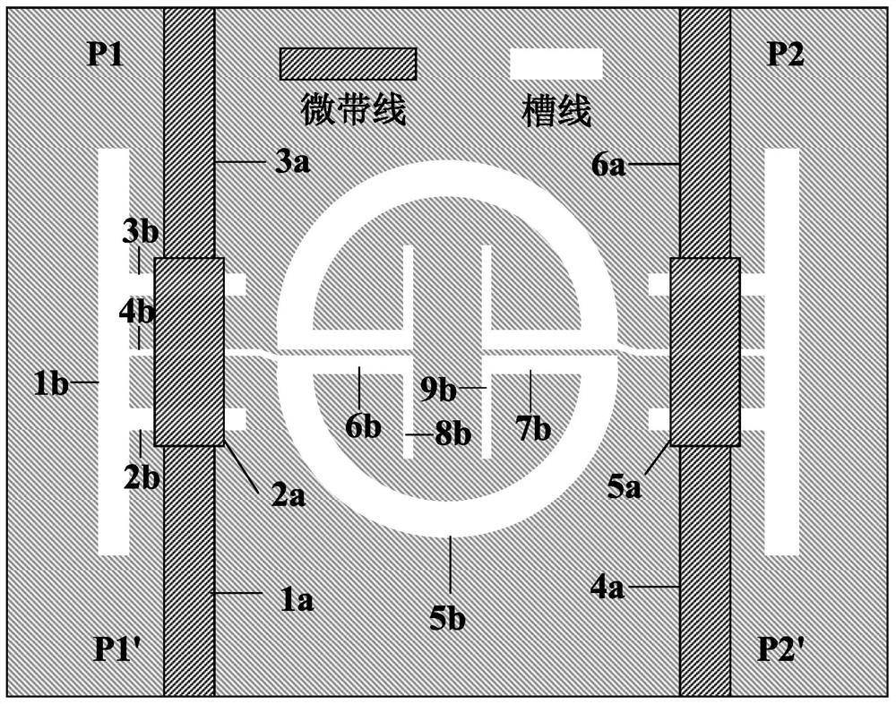 A slot-based balanced filter with high selectivity and wide stopband