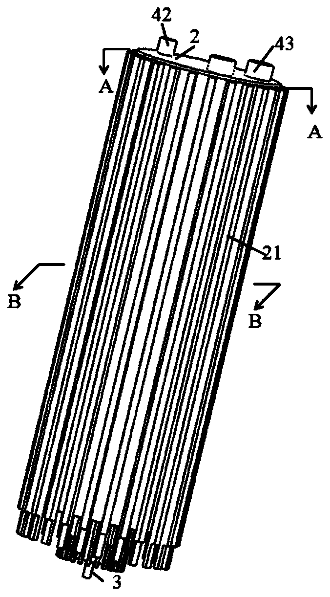 Steam generating device and steam cooking equipment using same