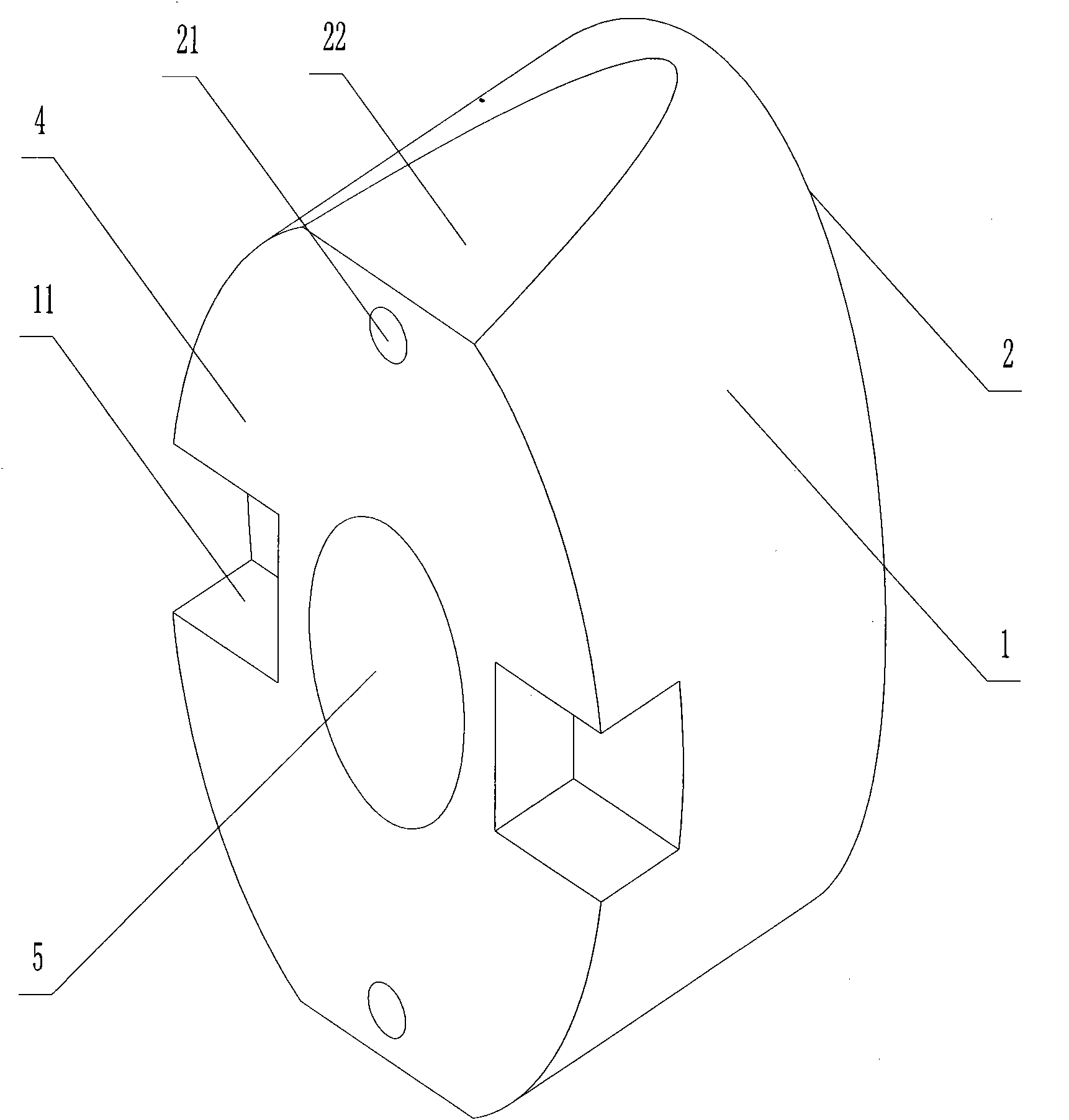 LED (Light Emitting Diode) optical lens