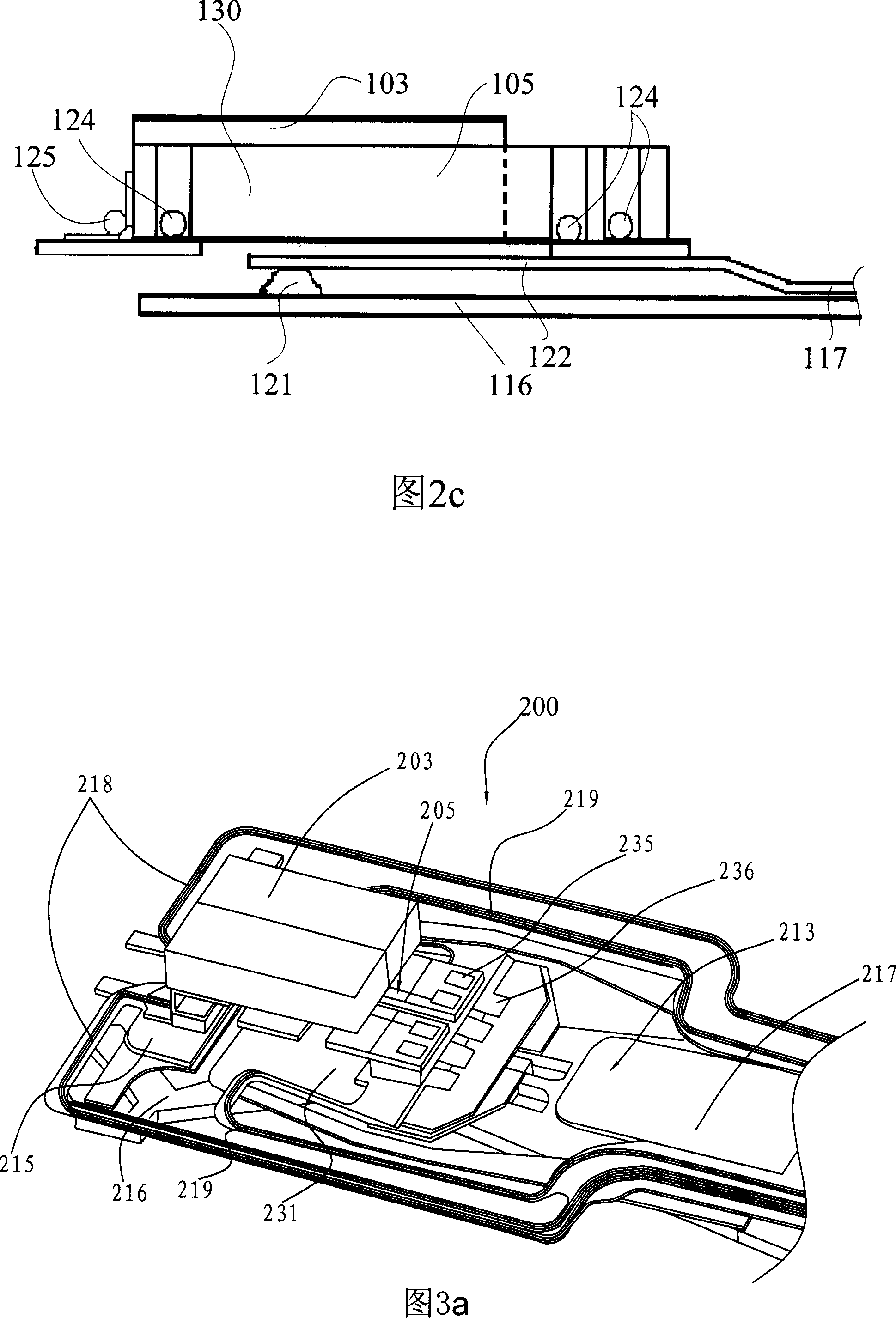 Micro-driver and magnetic head tabs assembly and magnetic disk drive unit
