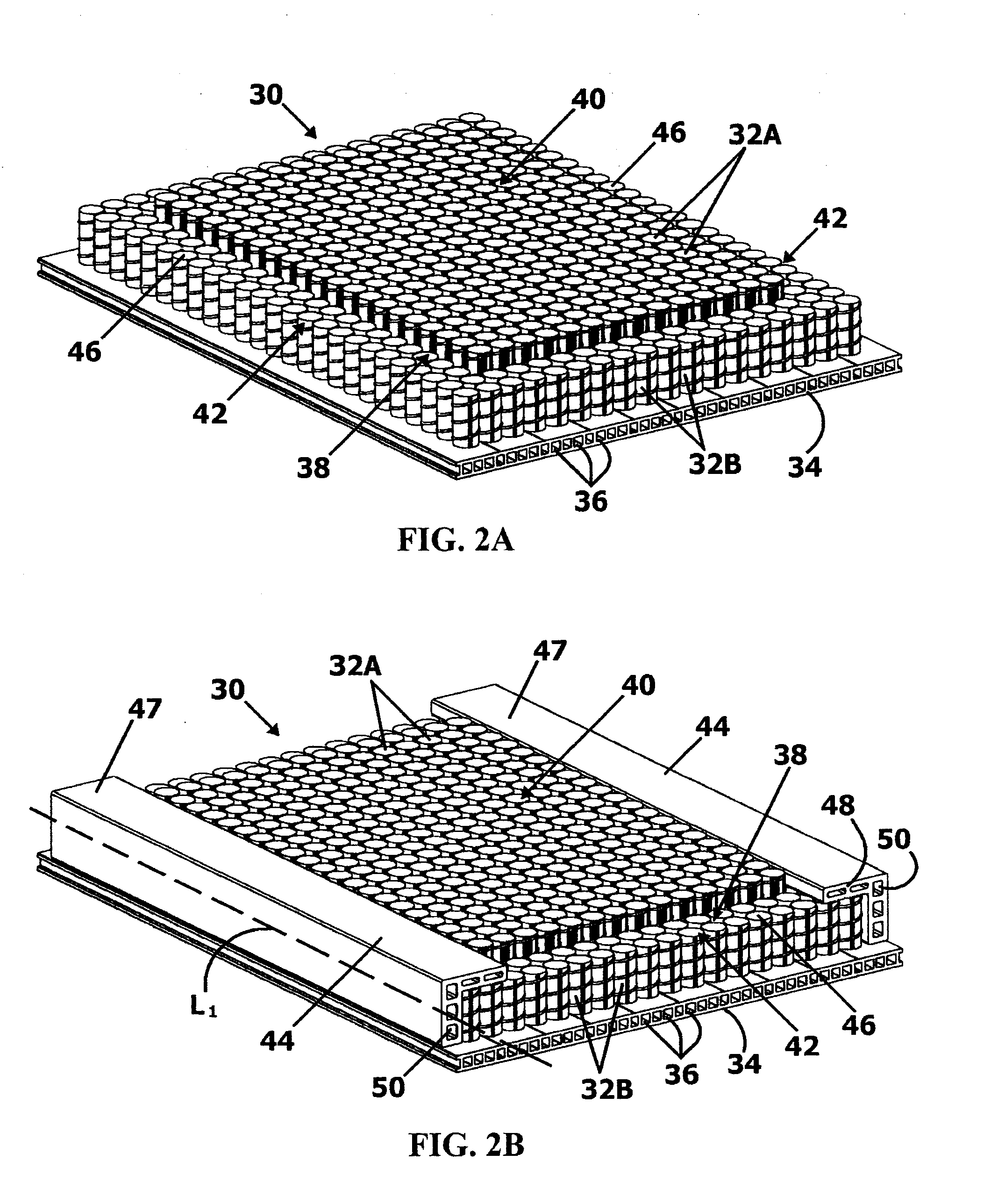 Stepped-edge and side-support members, assemblies, systems, and related methods, particularly for bedding and seating