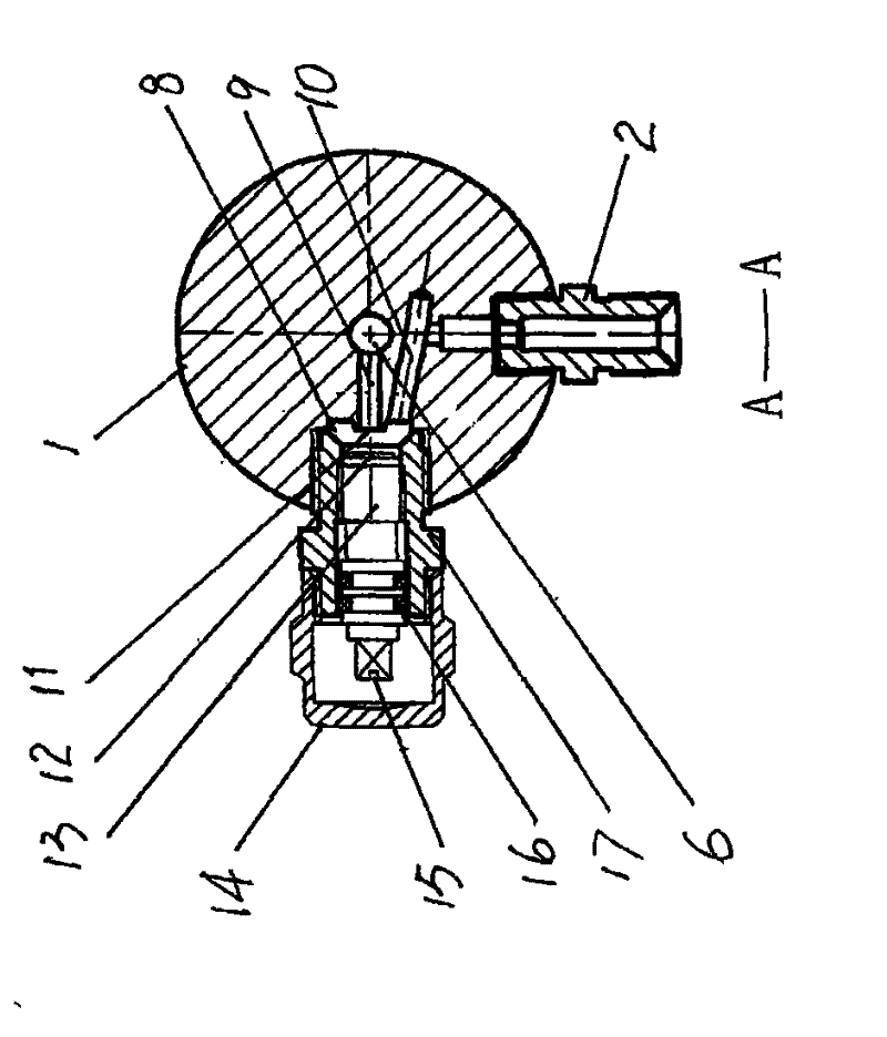 Multi-sampling-port insulating oil sampling valve