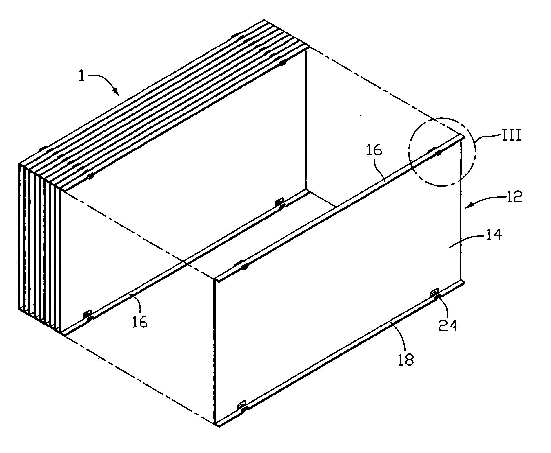 Heat-dissipating fin assembly for heat sink