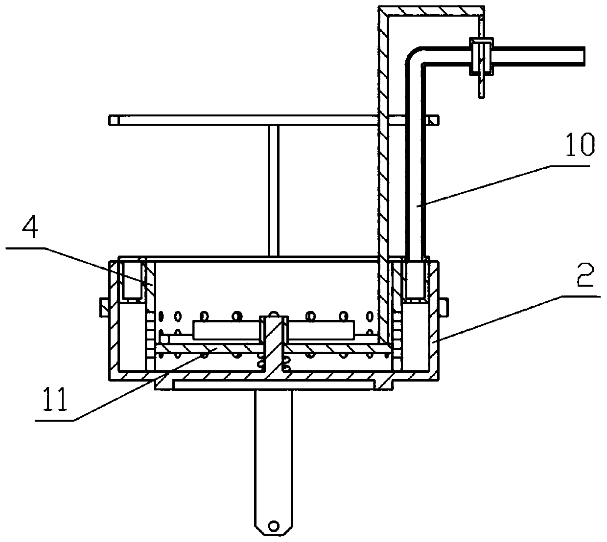 Building cement stirring mixing system and method