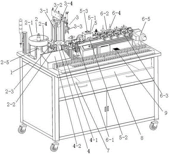 An electromechanical experiment training console and its implementation method