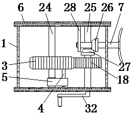 Mechanical structural medicine rolling device with impurity treatment function