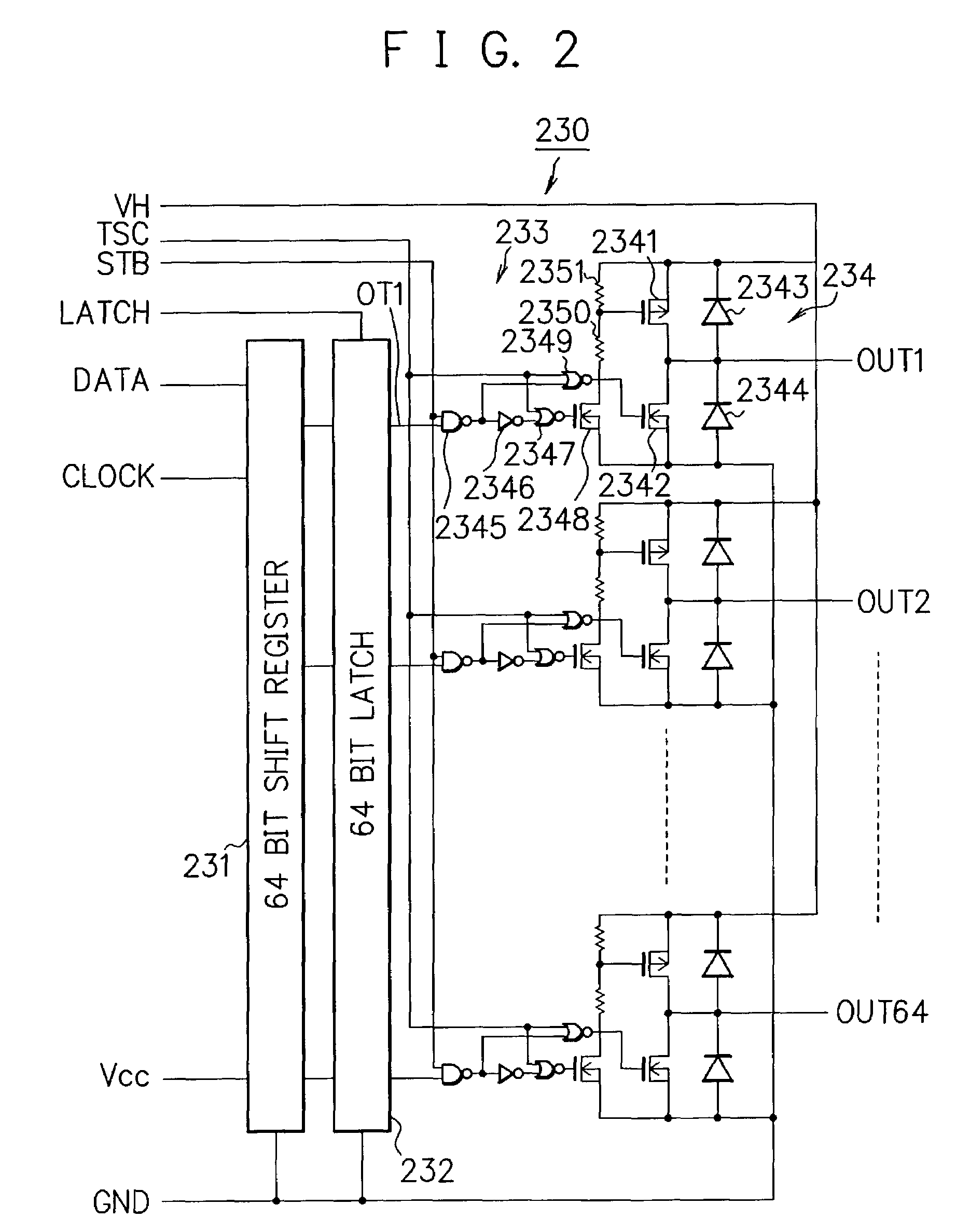 Display panel drive circuit and plasma display